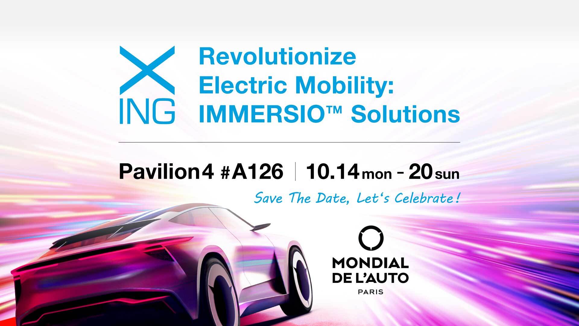 XING Mobility Debuts IMMERSIO™ CTC Battery Prototype at the 2024 Paris Motor Show, Showcasing Cutting-Edge EV Power Solutions